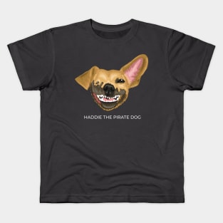 Haddie the Pirate Dog Kids T-Shirt